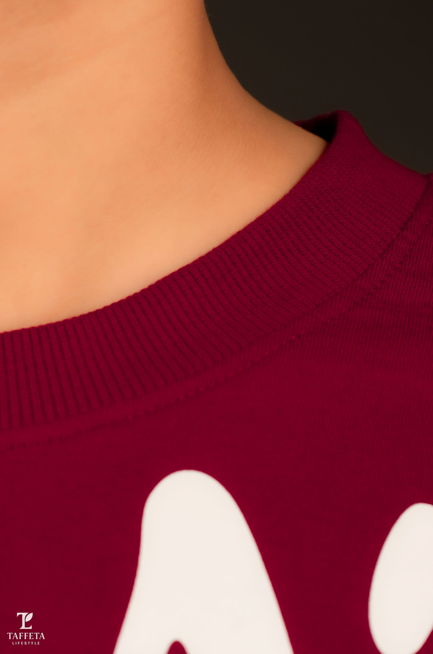 Bold Generation Oversized Tee – Maroon Edition