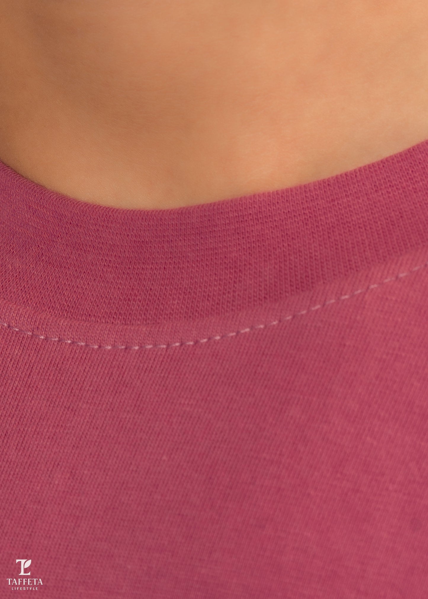 Tropical Mountain Print Oversize Cotton T-Shirt